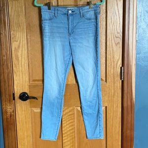 A&F High Rise Skinny Jeans